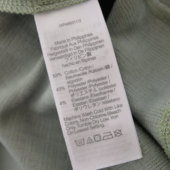 Madewell Mini Wrap Dress Flutter Sleeves Pastel Green Sz XS - Picture 8 of 9